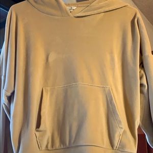 American eagle velvet like hoodie